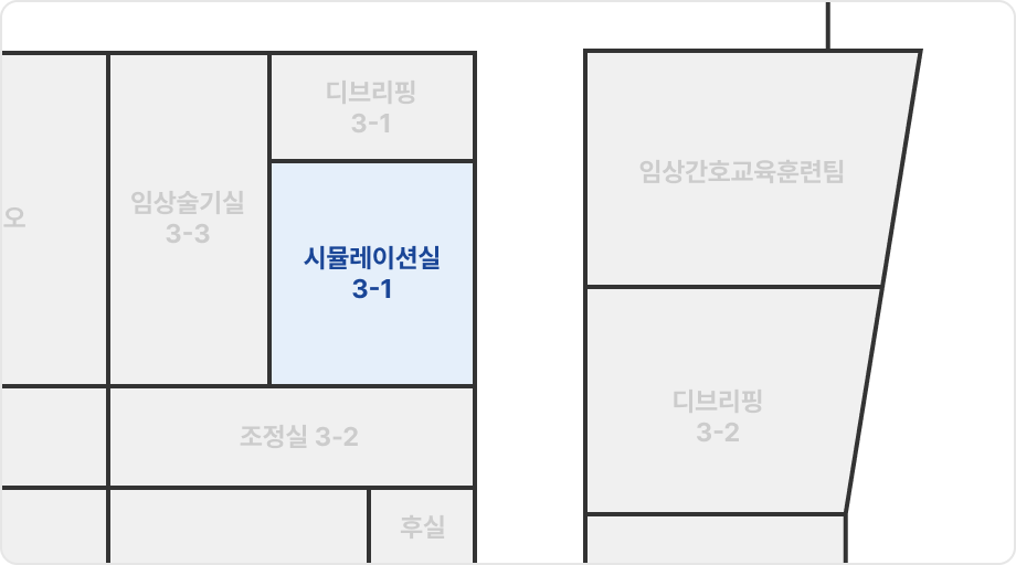 시뮬레이션실3-1 상세위치도