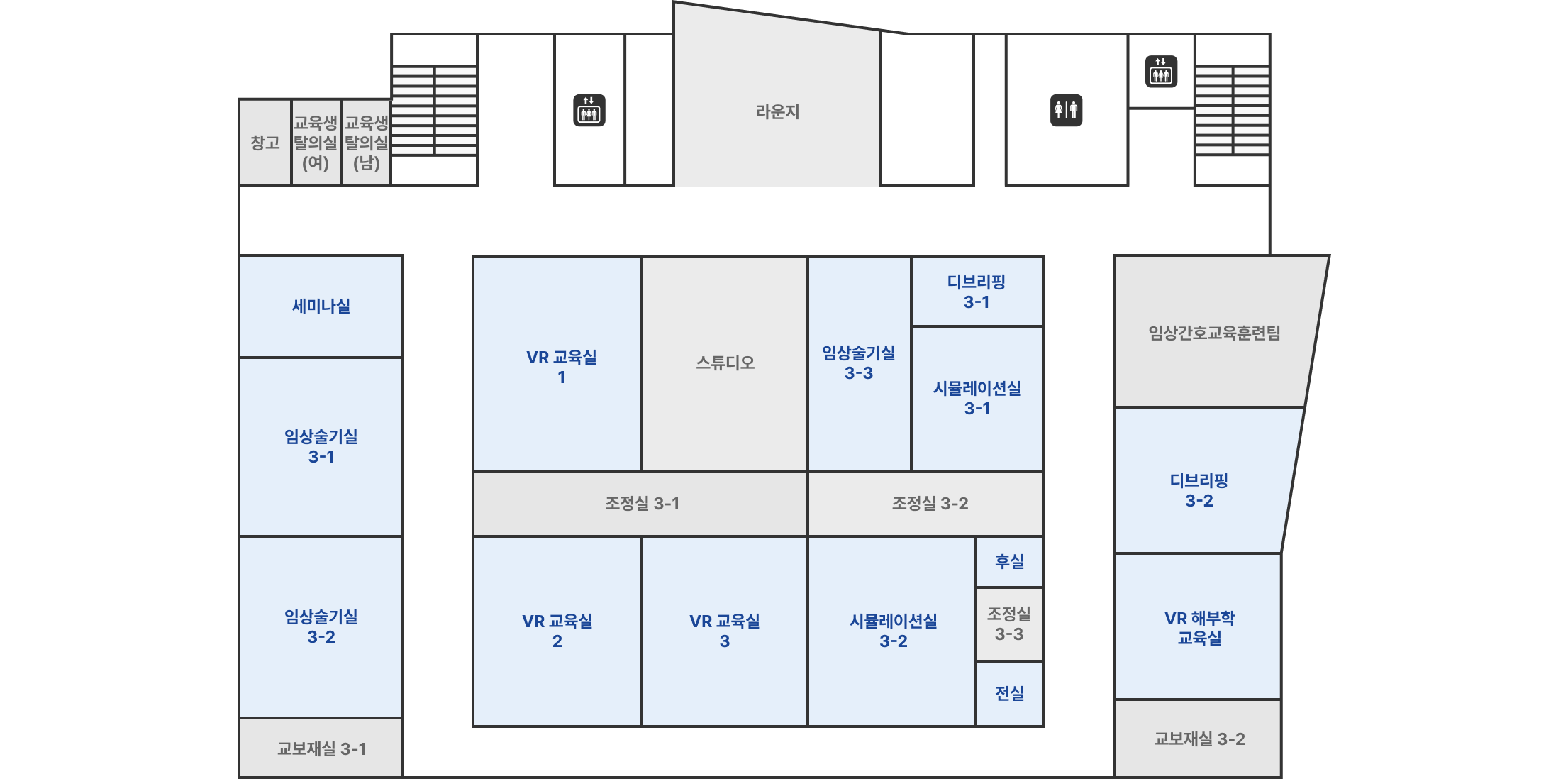 3층 전체안내도